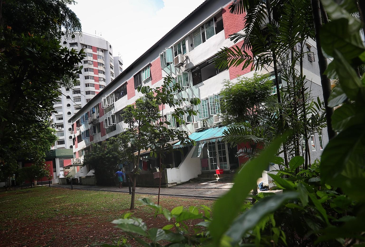 All 10 halls at Singapore Expo (above) have been converted into community care facilities. The ENA Habitat (below) is one of four floating hotels, which can take in 1,700 foreign workers. PHOTOS: MINISTRY OF HEALTH, KHAW BOON WAN/FACEBOOK The former