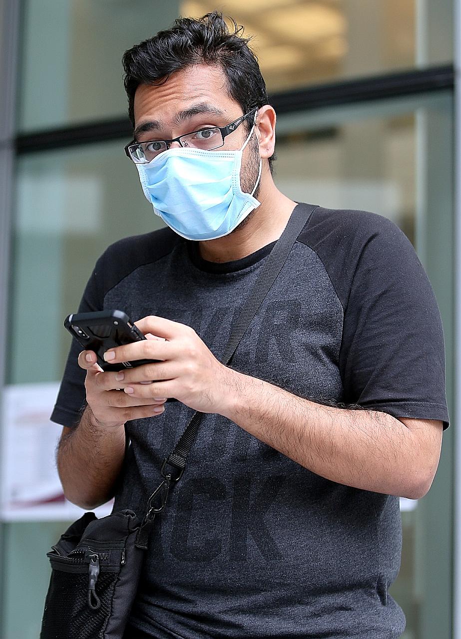 Quresh Singh Sandhu allegedly headed for work at Marina Bay Sands on his return from Batam, despite receiving an SHN.