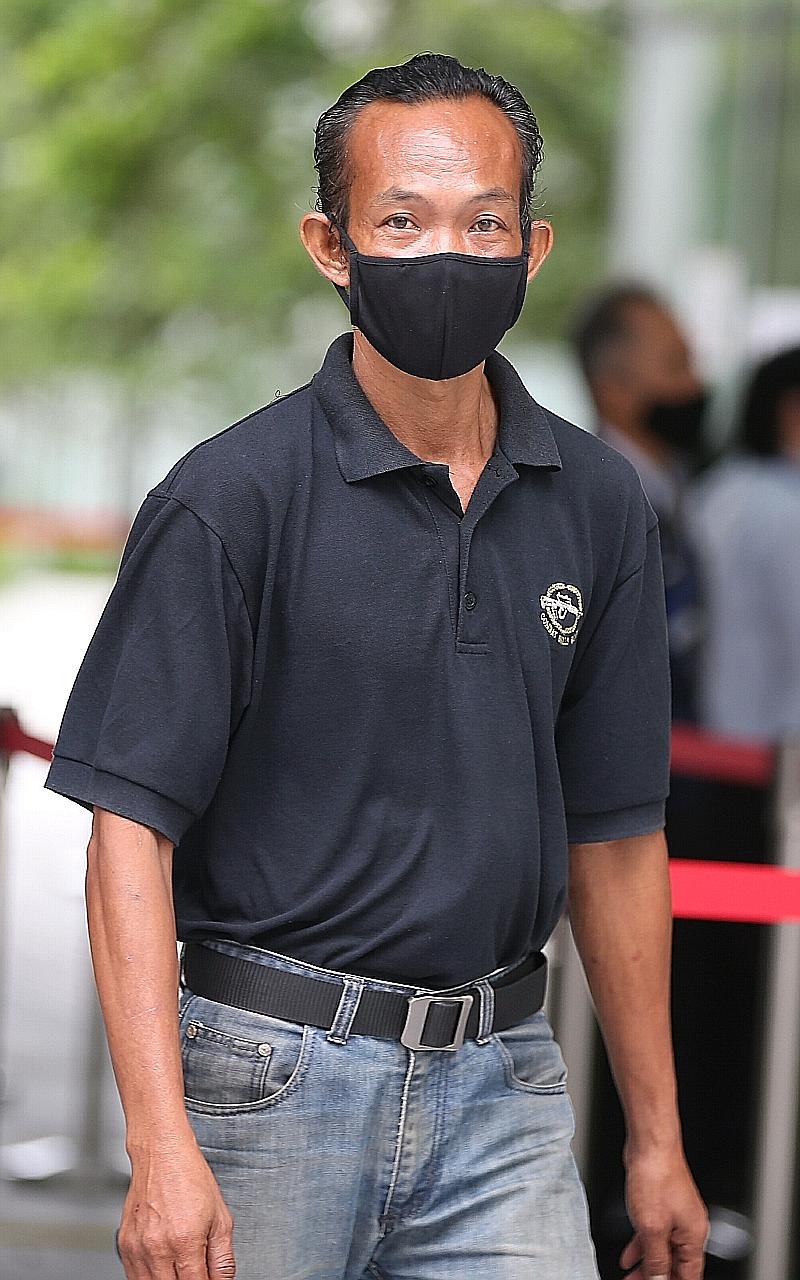 Abdul Halim Adi, 48, pleaded guilty to a harassment charge and was fined $3,500 yesterday.