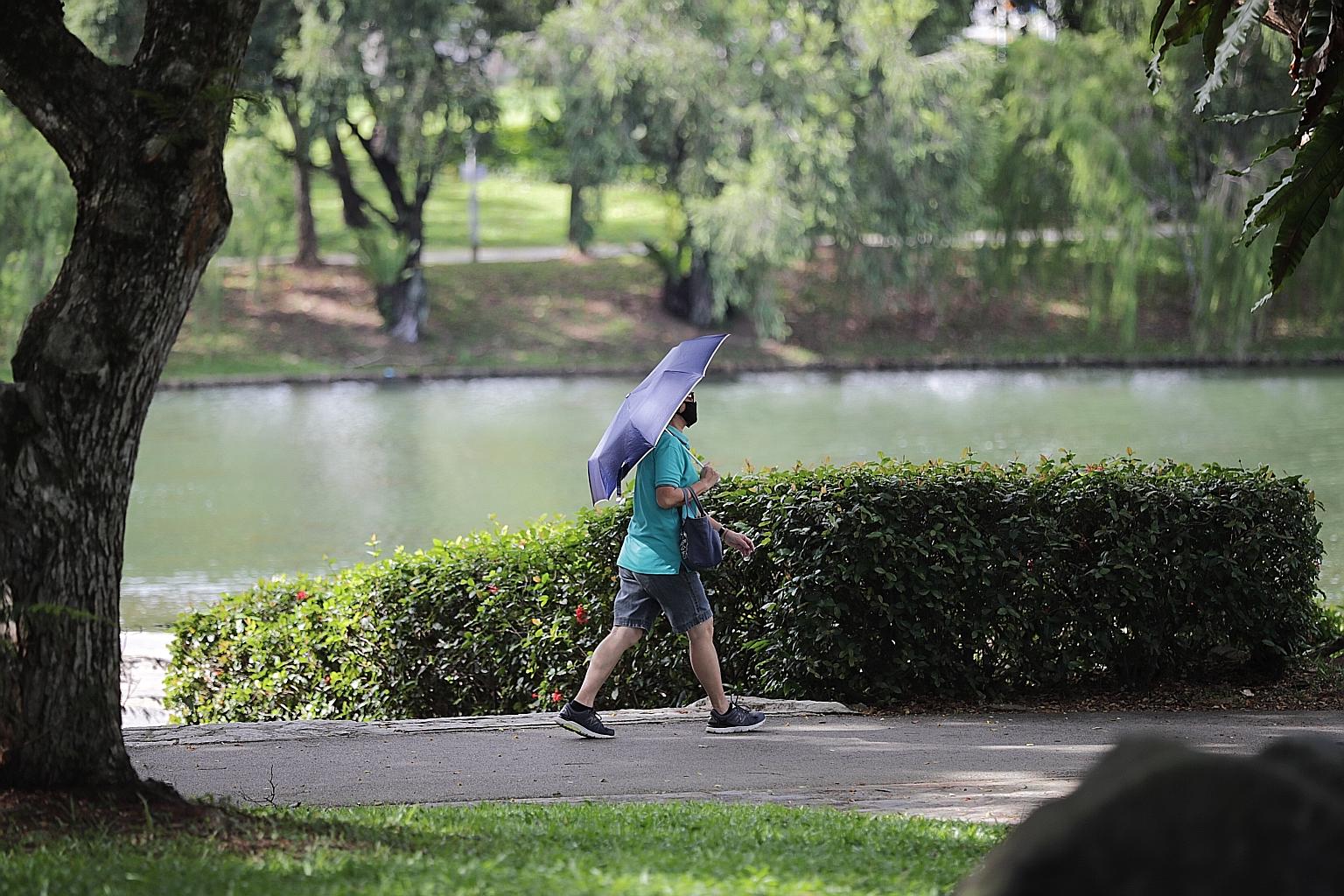 Widespread thundery showers with gusty winds are expected early in the morning on two or three days over the next two weeks.