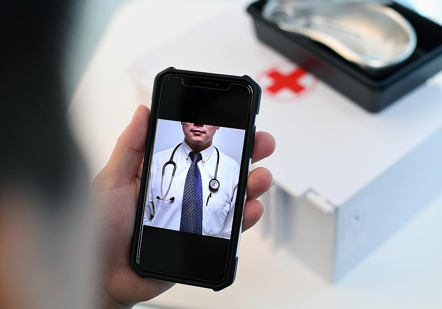 Available solutions include platforms which let healthcare providers conduct video consultations and organise delivery of medicine to patients.