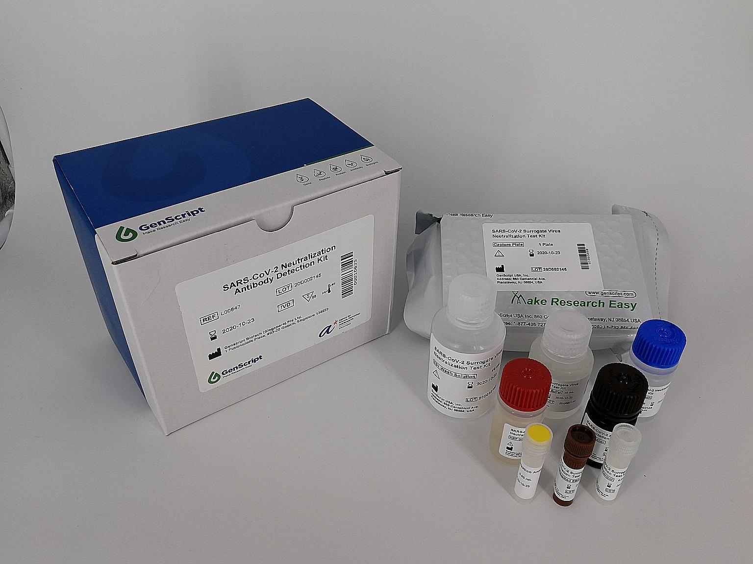 The cPass test kit can detect antibodies capable of neutralising the coronavirus in patients in an hour, instead of the usual several days. The test can be used to see if potential vaccines work, among other things. Professor Wang Linfa from Duke-NUS