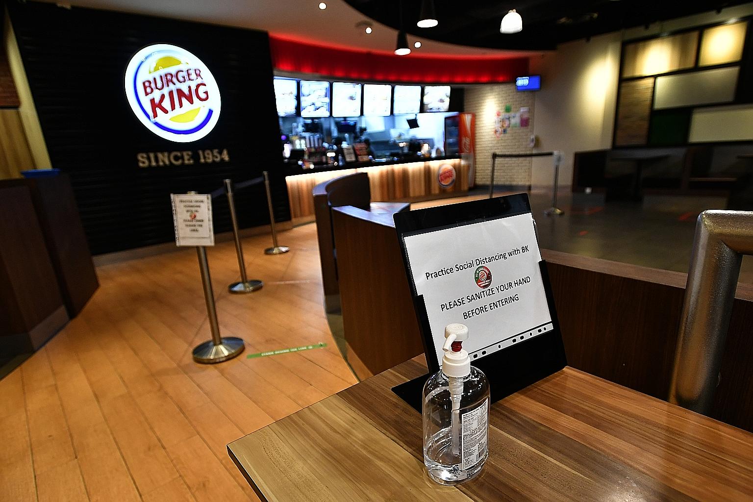 F&B outlets have to consider measures to put in place for safe resumption of business, said Trade and Industry Minister Chan Chun Sing.