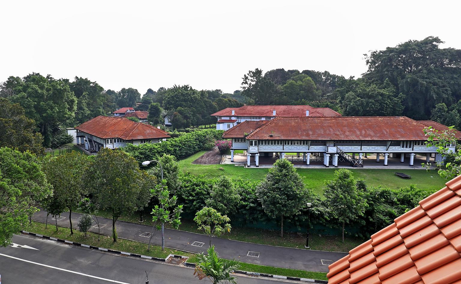 The sole bid for a dementia village in Sembawang was a joint tender by Pre 11 and Orpea Singapore. Their idea was for a gated community in Gibraltar Crescent (above), where 10 large bungalows stand on two plots of land totalling 28,000 sq m, but the 