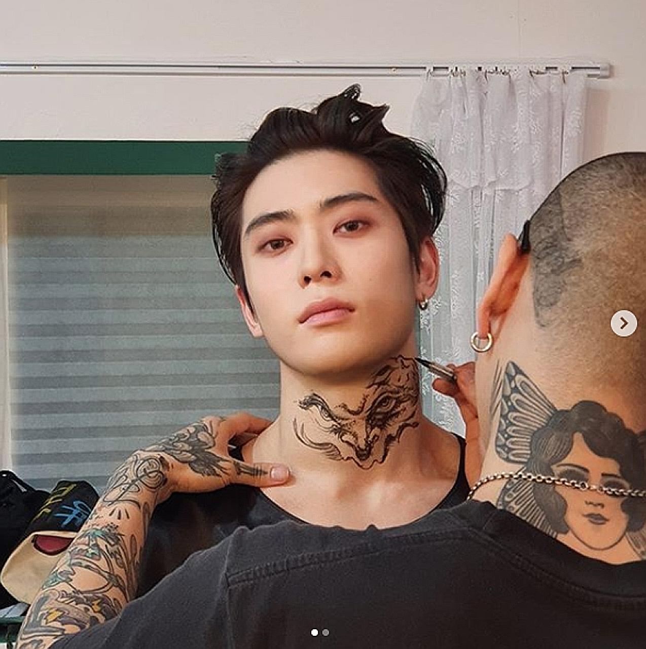 NCT'S JAEHYUN IS SORRY: As the Covid-19 pandemic continues, people worldwide have been getting antsy staying in. Four South Korean celebrities - BTS' Jungkook, Astro's Cha Eunwoo, Seventeen's Mingyu and NCT's Jaehyun (above) - were recently spotted t