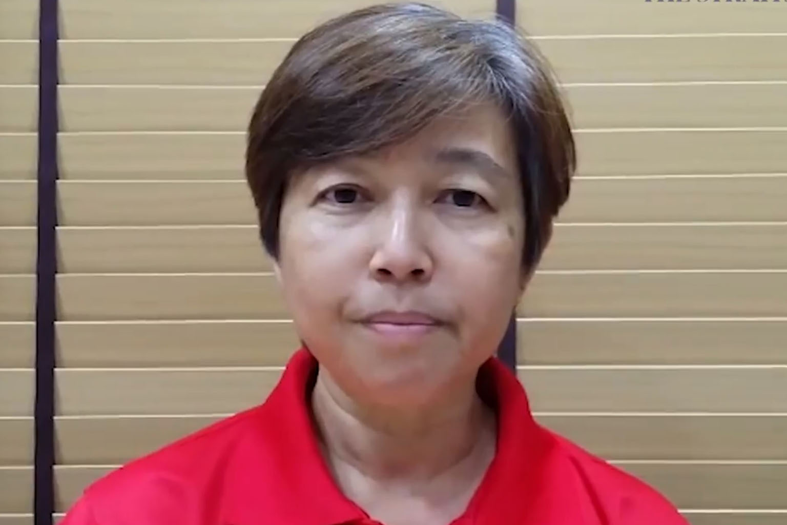 Wong Liang Ming, 57, is disappointed with the suspension, which bars her from coaching.