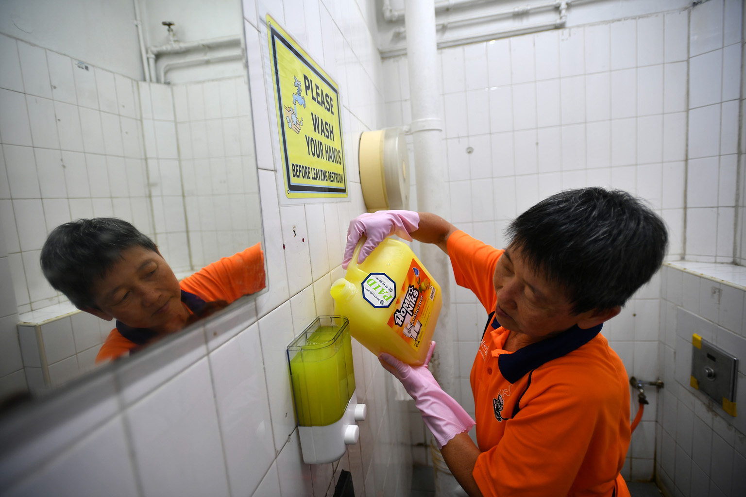 The design of sanitary systems in Singapore ensures that whenever the washbasin is used or the toilet is flushed, water seals in the sanitary pipes are replenished, preventing foul air from escaping from the pipes.