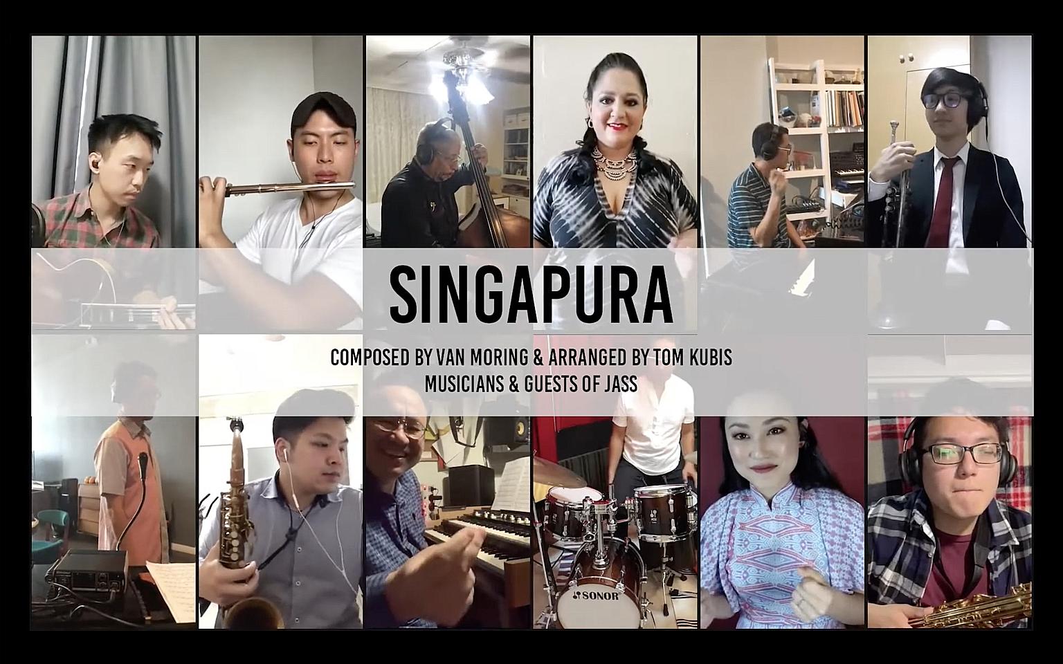 An online concert by the Jazz Association (Singapore) aired on Facebook and YouTube last month, and was one of the projects that benefited from the Digital Presentation Grant for the Arts.