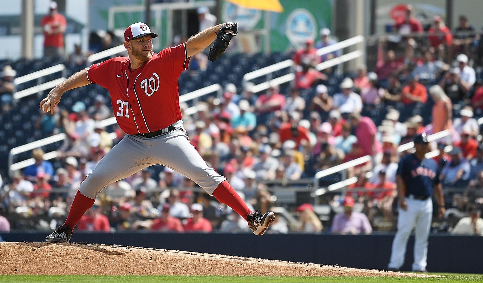 Stephen Strasburg of the Washington Nationals, the reigning World Series' most valuable player, is slated to earn less than US$8 million if this MLB season proceeds with the wage cut proposal. It will be a fraction of his reportedly agreed deal for U
