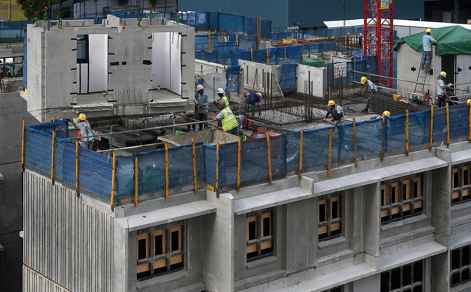 Trade and Industry Minister Chan Chun Sing noted that Singapore is not like many other countries, where a proportion of local workers is allocated to the construction industry. In some cases, this leads to these workers becoming more expensive, and i