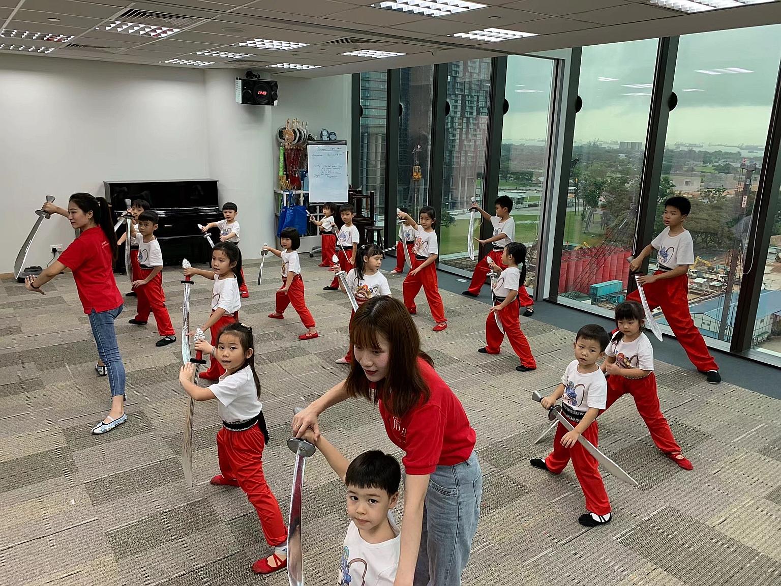 Nam Hwa Opera is reaching out to the younger generation by holding classes at schools. The group has also uploaded some of its performances on social media to engage Singaporeans who have had to stay home during the circuit breaker period.
