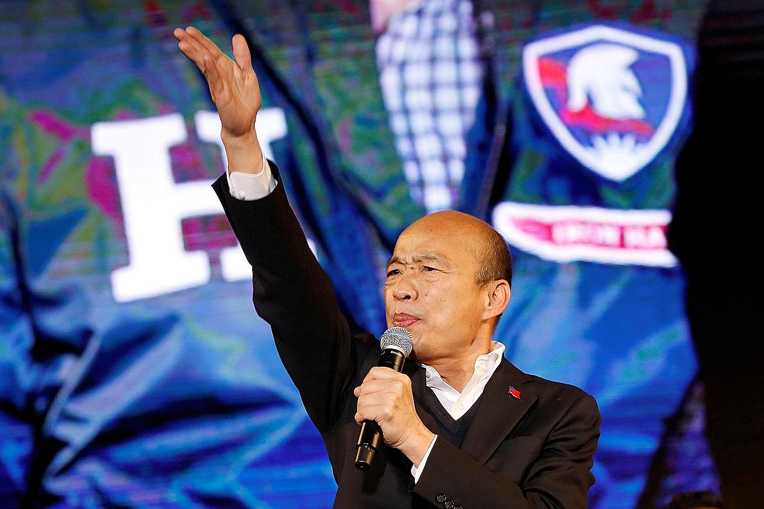 Mr Han Kuo-yu is the first Taiwanese official to lose his position as mayor in a recall vote.