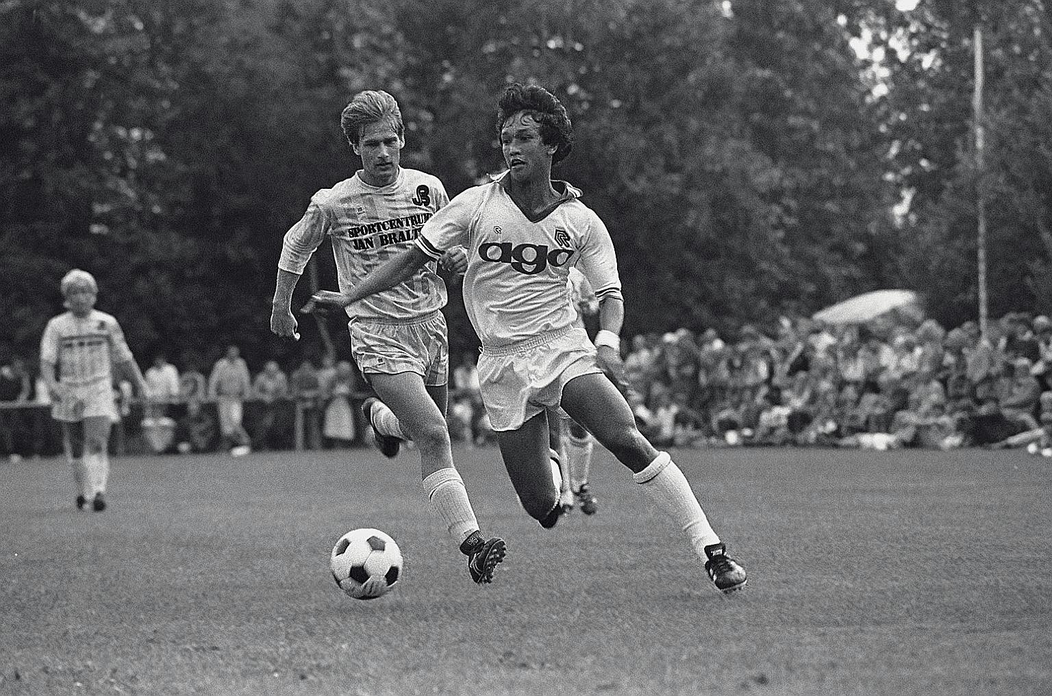 Fandi Ahmad scored 11 goals during his stint with Dutch side Groningen in the Eredivisie from 1983 to 1985. ST FILE PHOTO