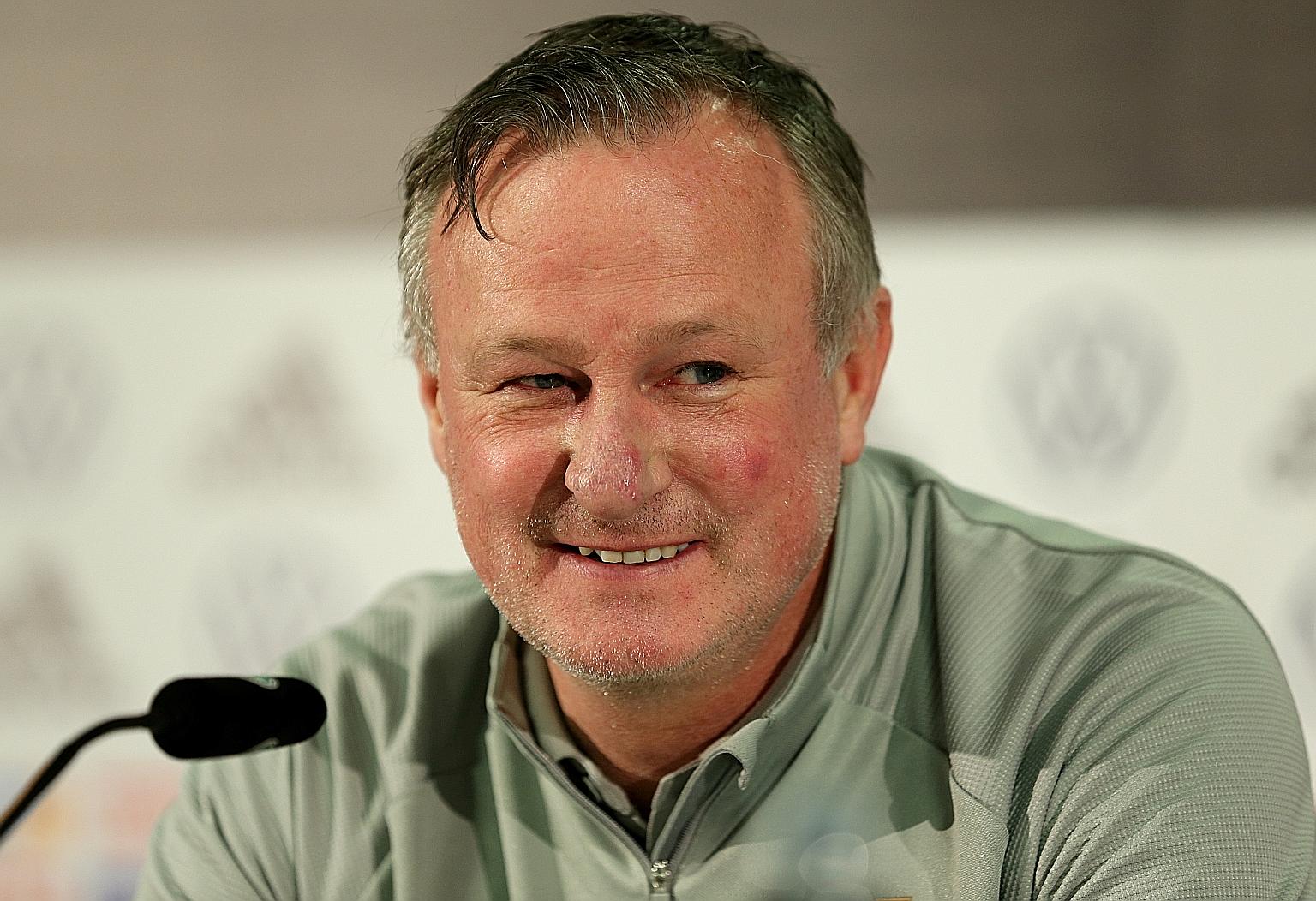 Stoke manager Michael O'Neill tested positive for Covid-19 on Tuesday.