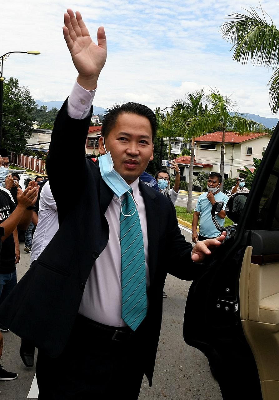 Sabah's Infrastructure Development Minister Peter Anthony was arrested in 2017 in connection with investigations into the misappropriation of billions of ringgit in funds meant for rural development projects.