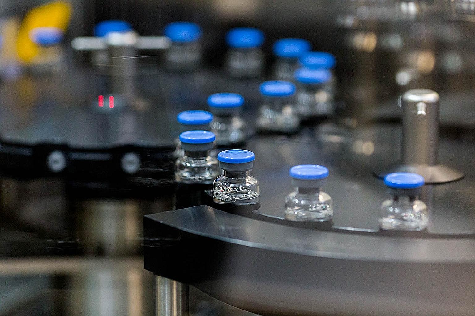 Remdesivir received conditional approval from the Health Sciences Authority on Wednesday for use in treating adult Covid-19 patients with severe respiratory conditions. PHOTO: GILEAD SCIENCES