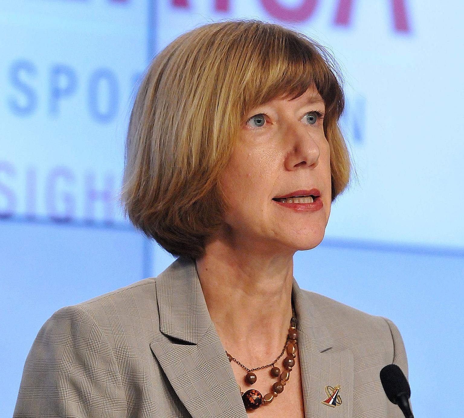 Ms Kathy Lueders, who joined Nasa in 1992, oversaw the inaugural private crewed flight into space last month. PHOTO: AGENCE FRANCE-PRESSE