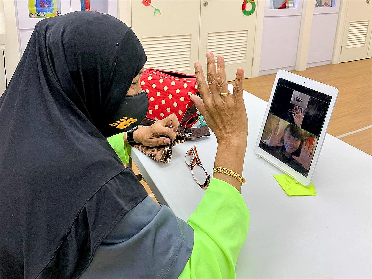 Following successful pilot sessions, the initiative will see 1,000 at-risk seniors interact with a similar number of DBS Bank volunteers. PHOTO: LIONS BEFRIENDERS
