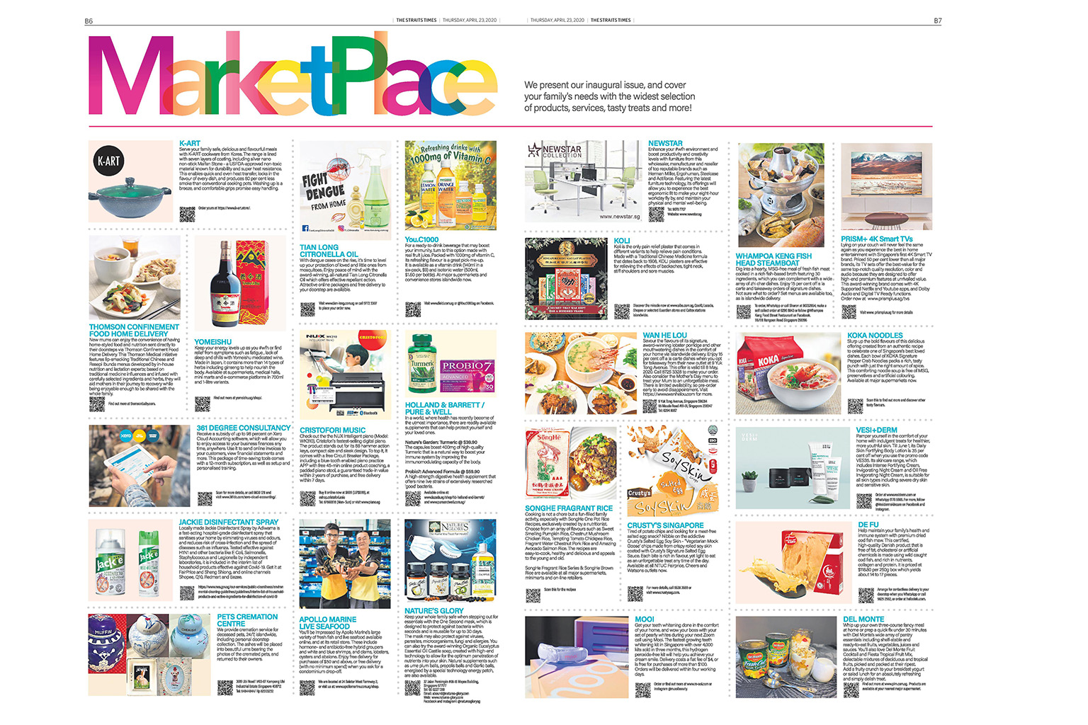 Singapore Press Holdings introduced shoppable advertisements, which allow merchants to track the effectiveness of each advertisement based on the number of times a QR code has been scanned