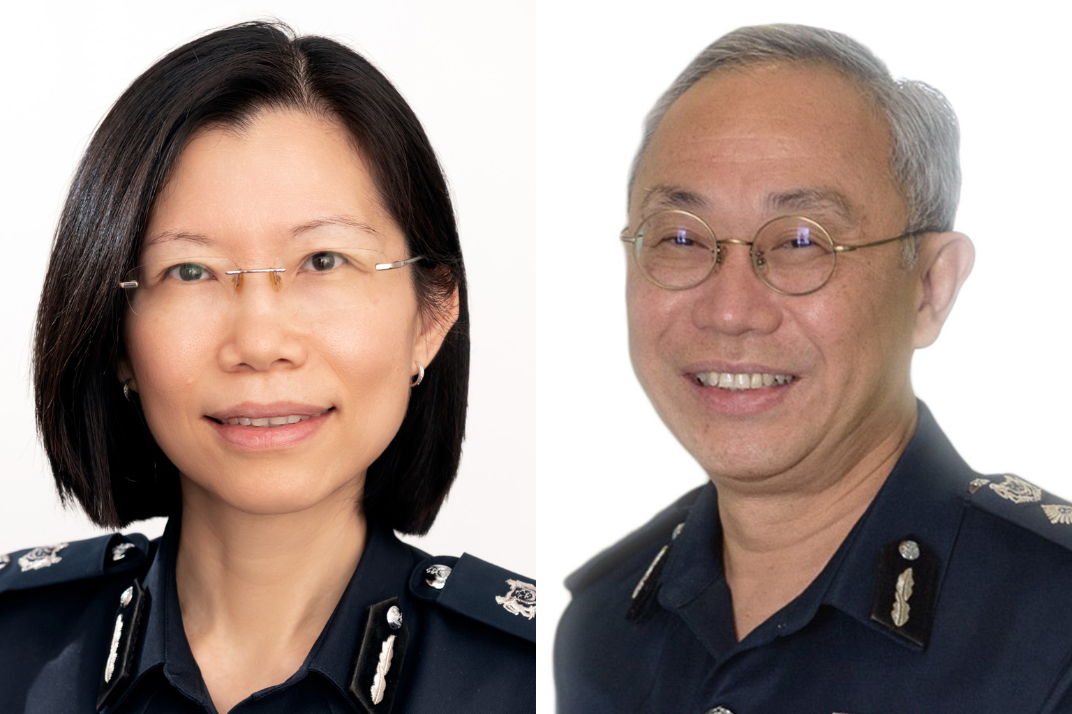 Current Deputy Commissioner of Prisons (Policy and Transformation) Shie Yong Lee will be appointed Commissioner of Prisons (Designate) on July 17. She will take over the role fully from Mr Desmond Chin when he retires on Sept 28.