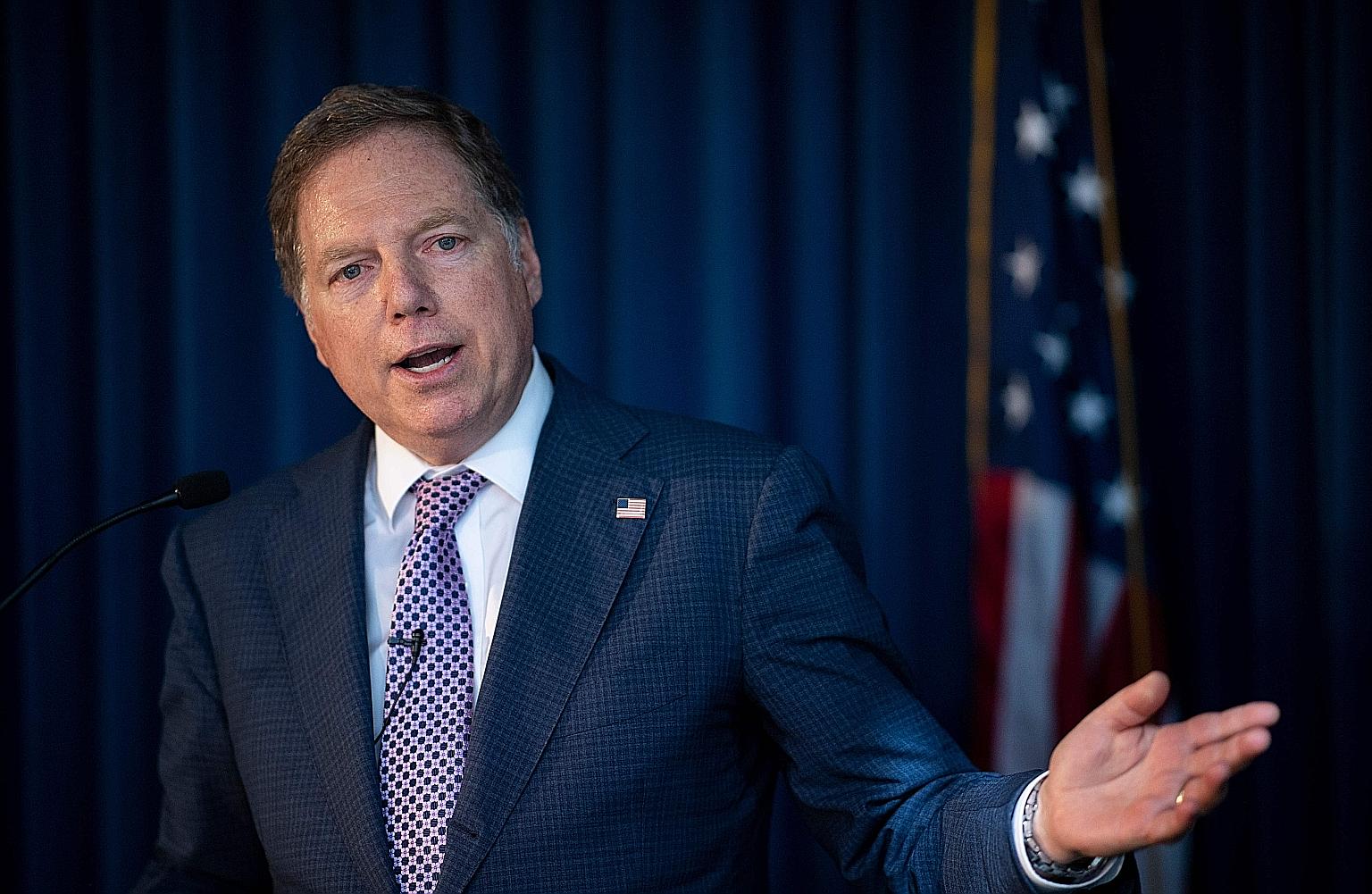 The attempted dismissal of Mr Geoffrey Berman, US Attorney for the Southern District of New York, comes as President Donald Trump seeks to purge officials perceived as not fully supporting him.