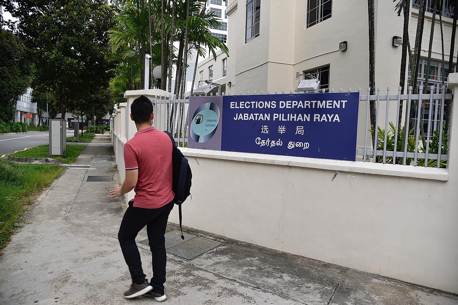 The Elections Department unveiled details of next month's polls in a press release yesterday, shortly after President Halimah Yacob dissolved Parliament and issued the Writ of Election. In view of the Covid-19 situation, safety precautions such as te