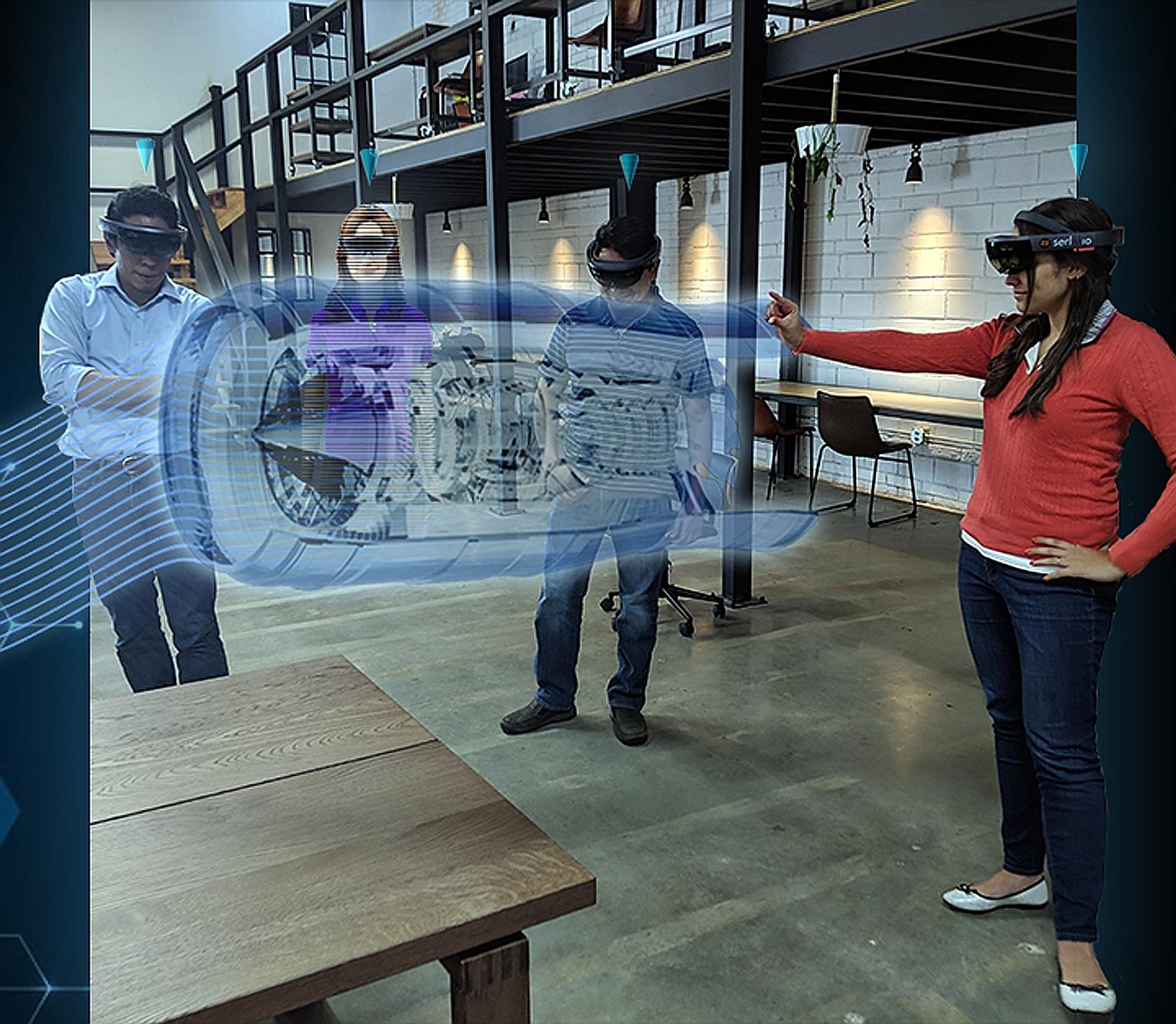 Local start-up Serl.io is among firms interested in using the Pixel facility. It is developing a platform that uses virtual reality to enable real-time collaboration between teams working remotely and those physically present.