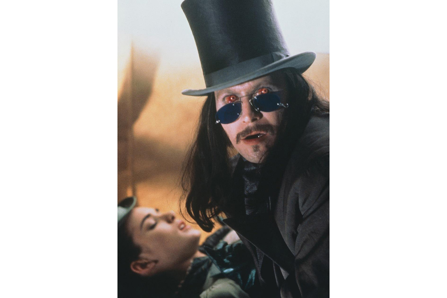 Winona Ryder plays the bride of Dracula (Gary Oldman, both above).