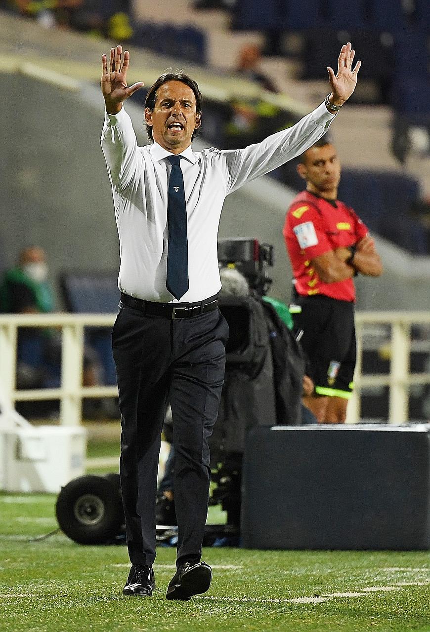 Lazio coach Simone Inzaghi says that the 3-2 loss to Atalanta complicates their pursuit of the Serie A title.