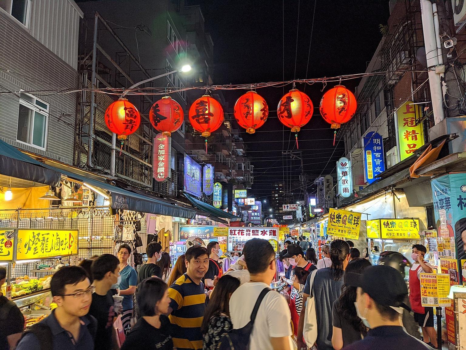 Taiwanese at the Tonghua Night Market in Taipei last month, amid the Covid-19 outbreak. After months of staying at home, people have turned to domestic travel and outdoor sports with a vengeance. While business has picked up slightly since last month