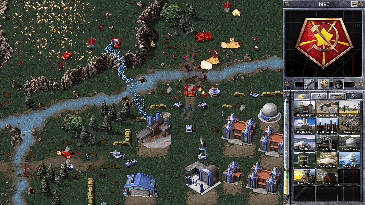 The Command & Conquer Remastered Collection comprises Tiberium Dawn and Red Alert (above).