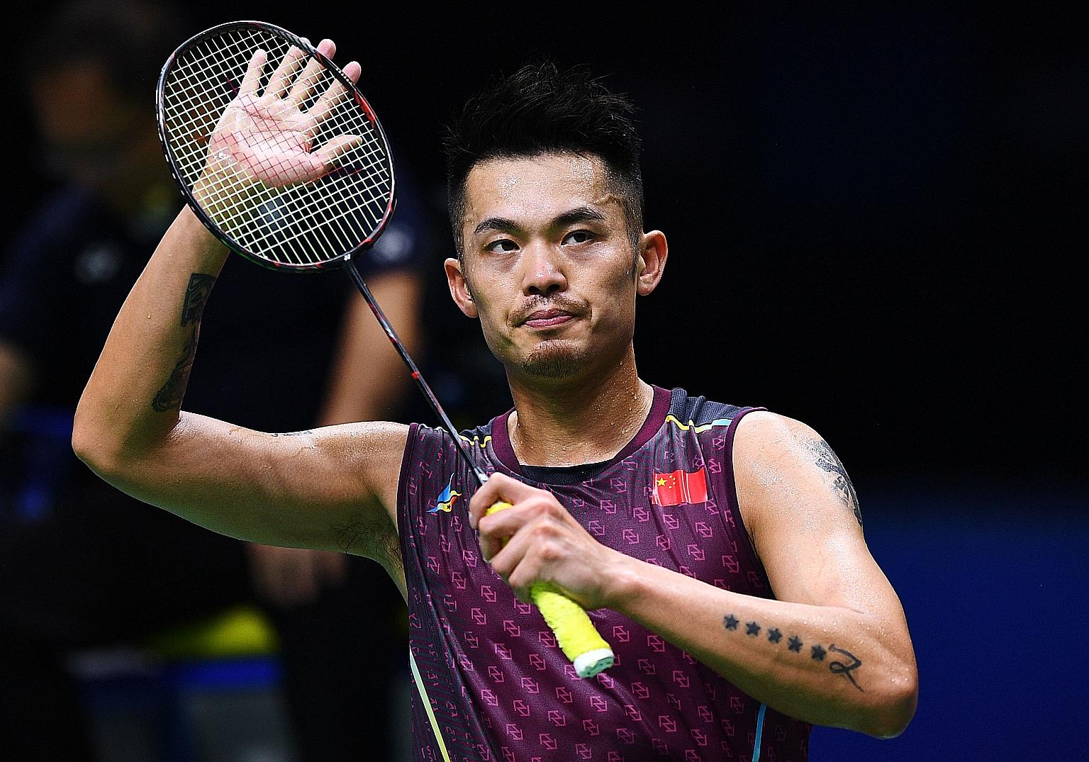 Chinese badminton superstar Lin Dan (above), nicknamed Super Dan, was paid a rich tribute by his great Malaysian rival Lee Chong Wei through a poem on social media. PHOTO: AGENCE FRANCE-PRESSE