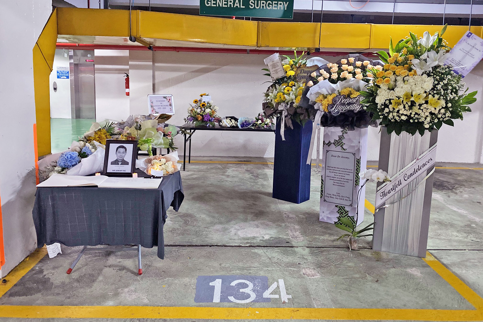 Singapore General Hospital's head of general surgery Jeremy Ng (above) was said to have died of cardiac arrest on Saturday, when he collapsed after jogging.Tributes have poured in from friends, colleagues and former patients. Senior staff nurse Azlin