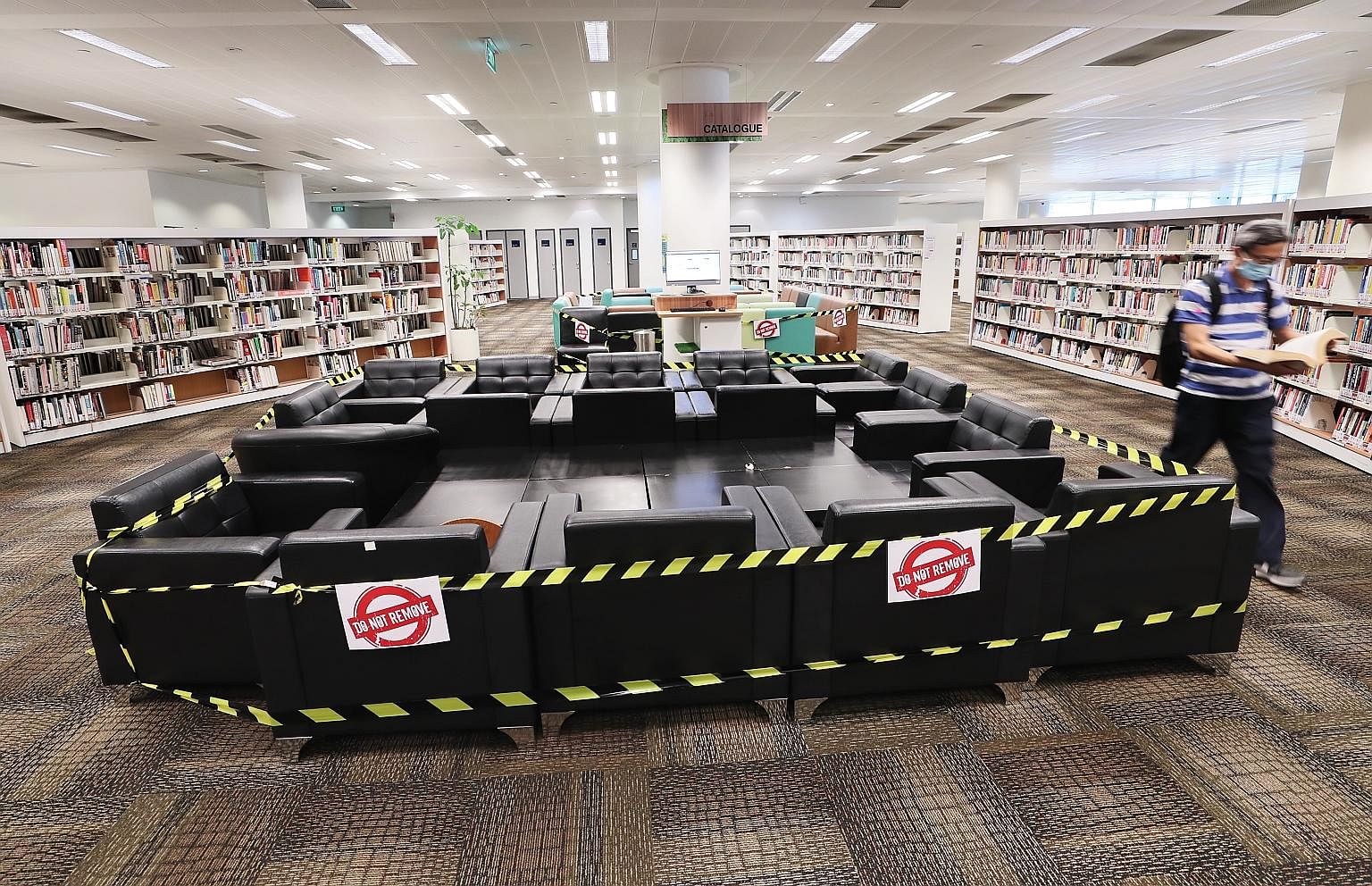The Jurong Regional Library. During the circuit breaker, the National Library Board (NLB) seized the opportunity to experiment and try out new ideas, and drew much encouragement from public responses. It helped sharpen NLB's thinking for the Librarie