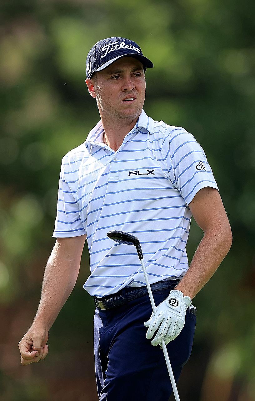 Justin Thomas will reach 13 Tour titles if he triumphs at the Muirfield Village event.