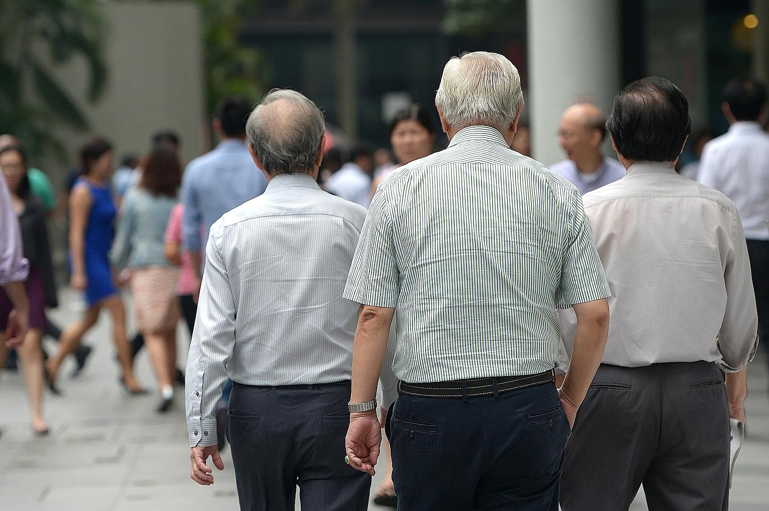 The working-age citizen population aged 20 to 64 is expected to peak around this year, and then start to decline. It is projected that one in four Singaporeans will be 65 and older by 2030. If no action is taken, the average age of people employed he