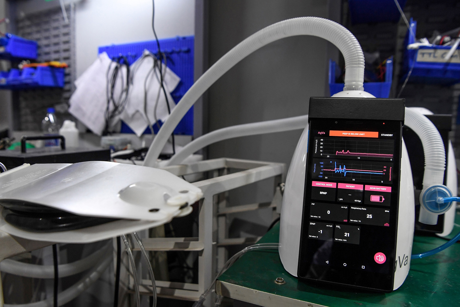 Indian start-up AgVa Healthcare's ventilators have been criticised by doctors for not being able to cater to the critical care of Covid-19 patients.