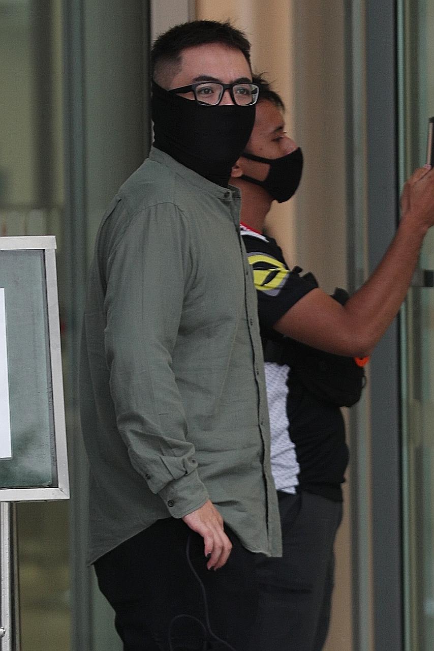 Lim Su-Ming Joel disassembled two airsoft guns he had bought in Johor Baru on July 2, 2018, and hid the parts in his car and bag before driving back to Singapore.