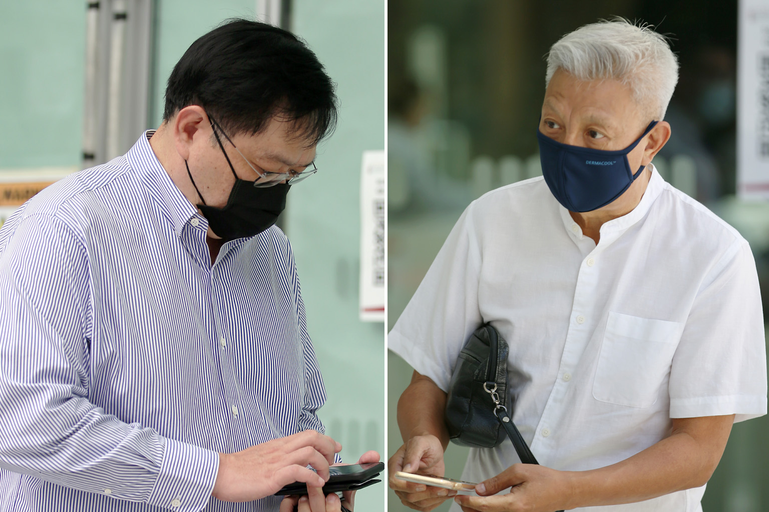 Clarence Chang Peng Hong (left) received more than $5 million in bribes from Koh Seng Lee, in exchange for advancing the interests of Koh's company with BP Singapore, where Chang was a manager.