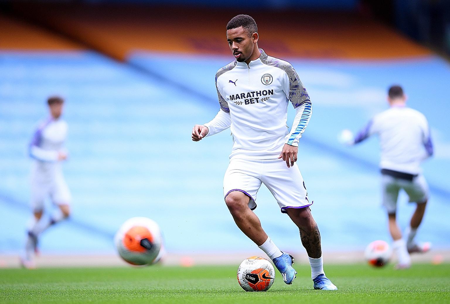 Manchester City's Gabriel Jesus has scored three goals and provided two assists in his last three Premier League games and could be a threat to Arsenal today.