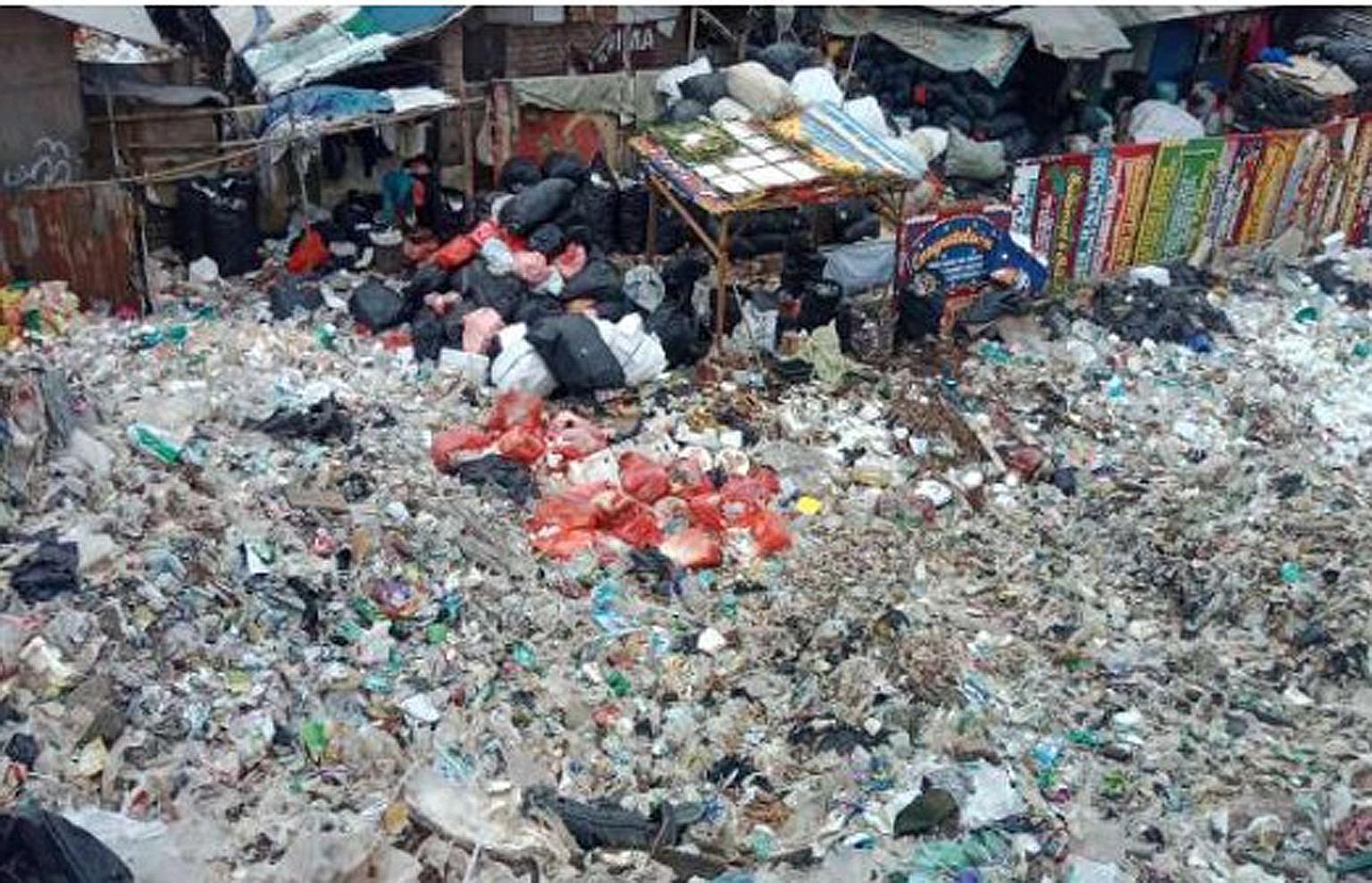 Masks, gloves and fluid bags have been found scattered among daily household garbage sent to two dump sites in Bekasi, on the outskirts of Jakarta. Medical waste also made up 16 per cent of the total garbage floating in Cilincing and Marunda river es