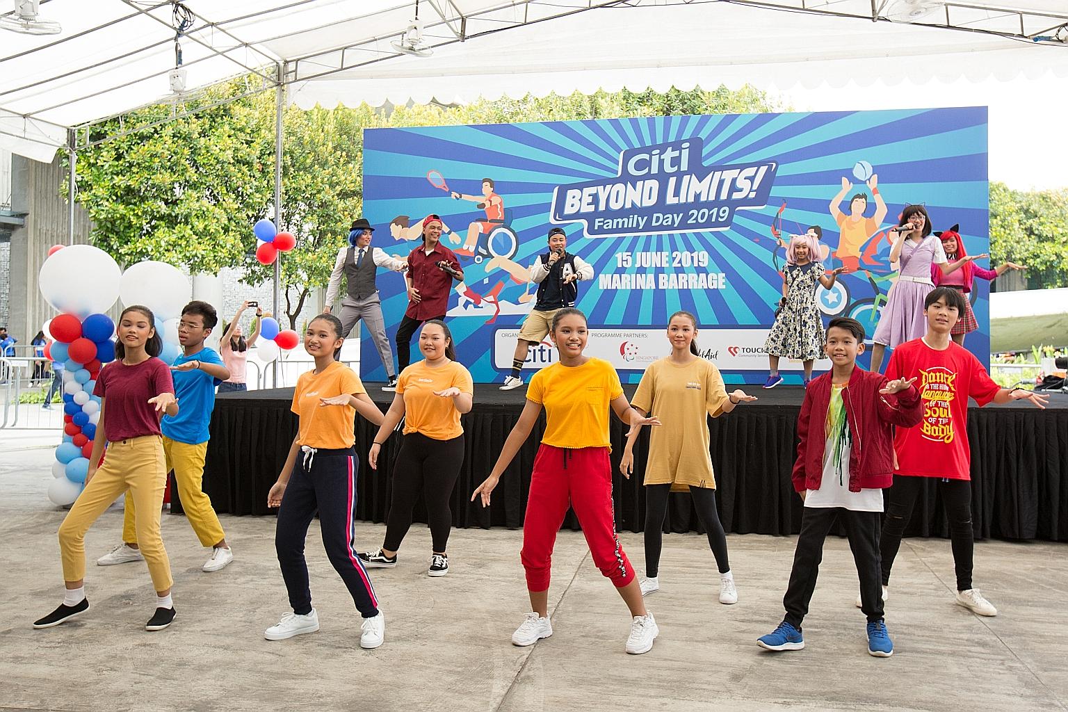 Citi Singapore showcased the talent of youth supported under the Business Times Budding Artists Fund during its global community day campaign last year. This year, the bank committed $150,000 to the ChildAid concert organised by The Straits Times and