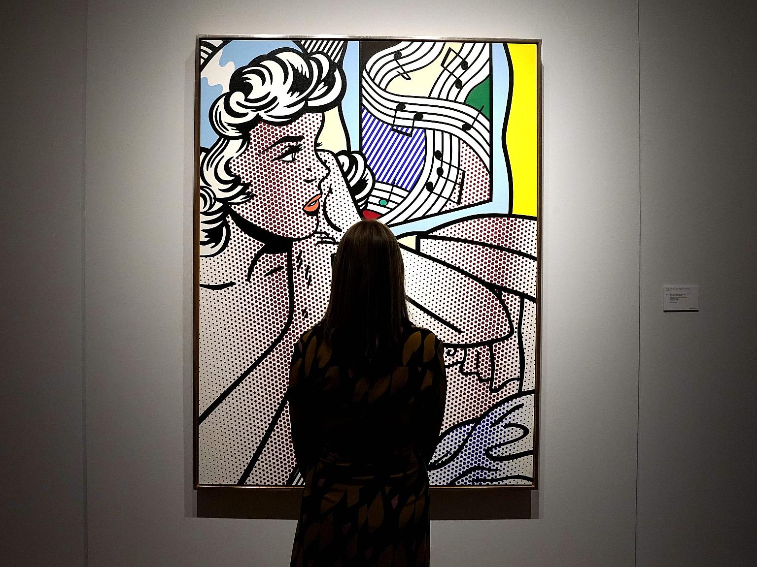 Roy Lichtenstein's Nude With Joyous was the big seller at a Christie's hybrid sale on July 10. It fetched US$421 million (S$586 million), signalling the art market is holding firm during the coronavirus pandemic.