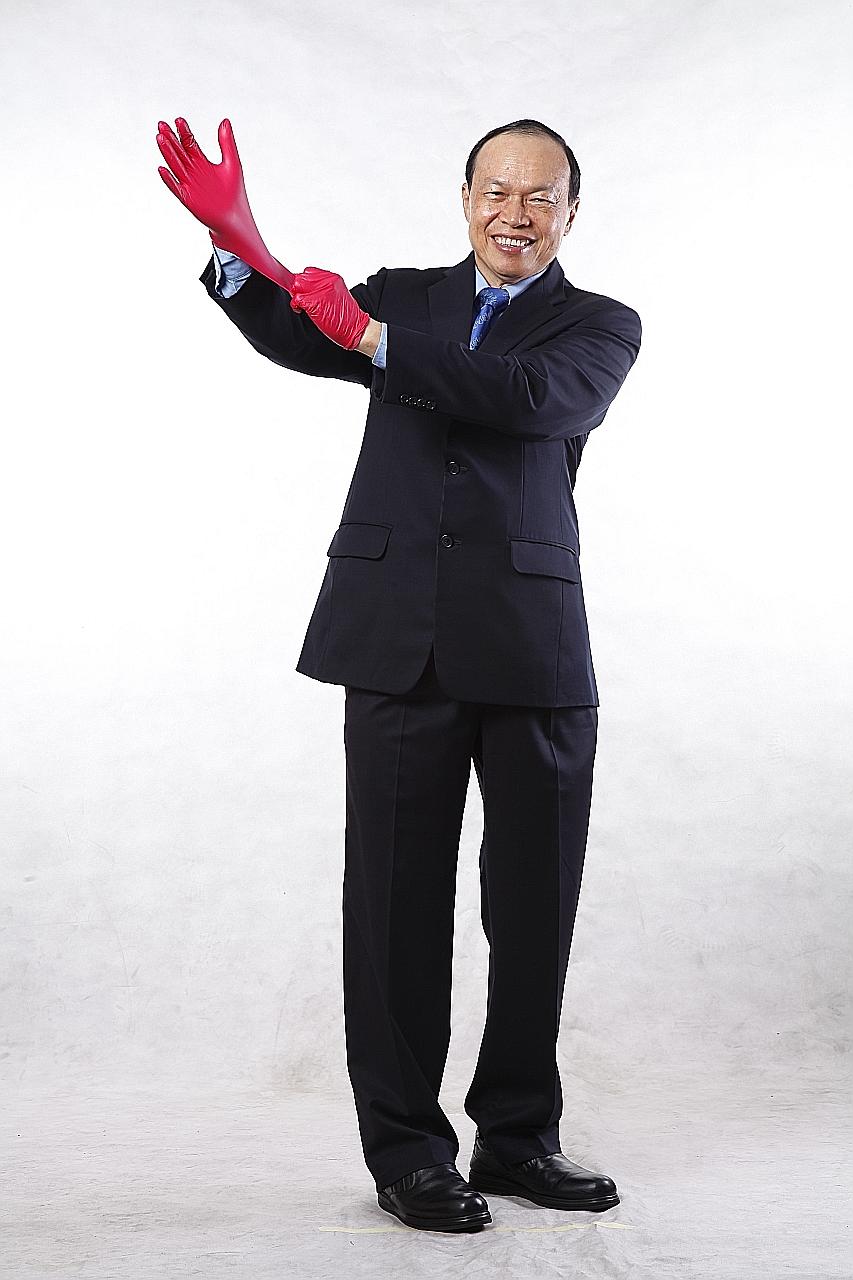 Top Glove's executive chairman Lim Wee Chai has seen a boom in glove demand due to the coronavirus pandemic. 