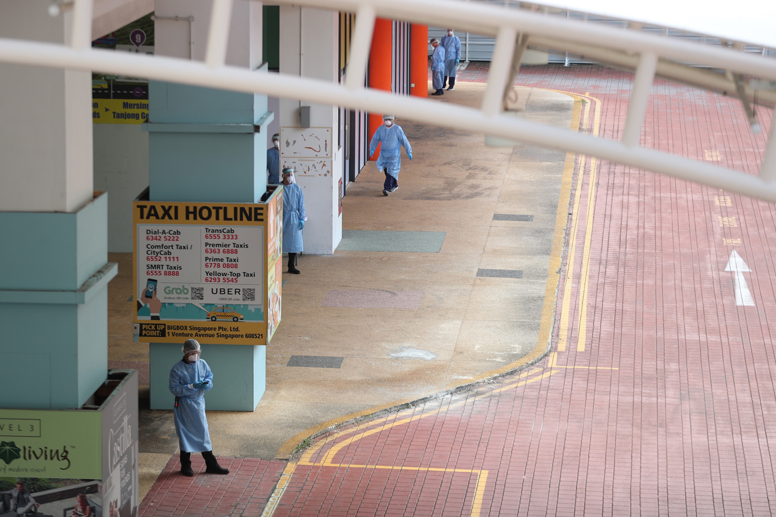 Big Box shopping mall in Jurong East, one of the most recent additions to the Government's list of community facilities, is among those still operating, said a Ministry of Health spokesman.