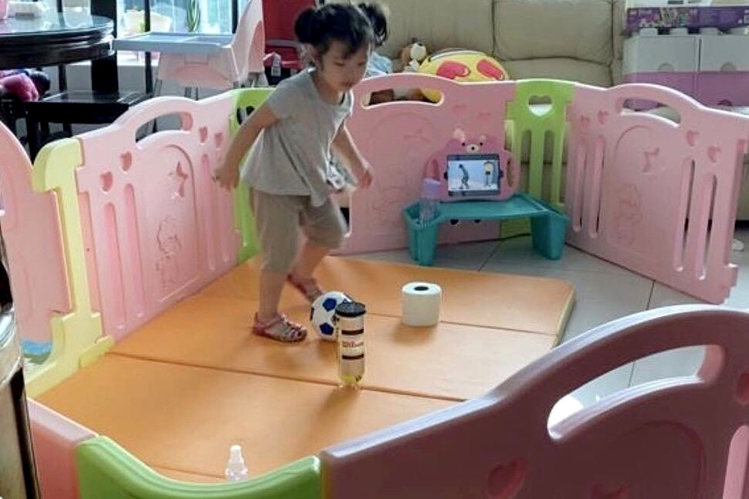 The Vivo Kids' Fun@Home project, which features six weeks of family fun activities, is one of over 230 initiatives backed by SportSG's Active Enabler Programme.