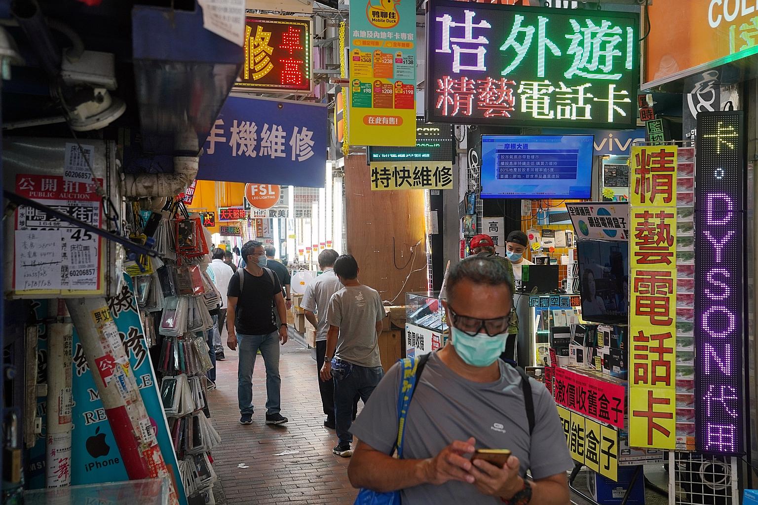 Economists forecast an 8.7 per cent contraction for Hong Kong's economy in the second quarter from year-ago levels, almost equalling the record 8.9 per cent decline posted in the first quarter.