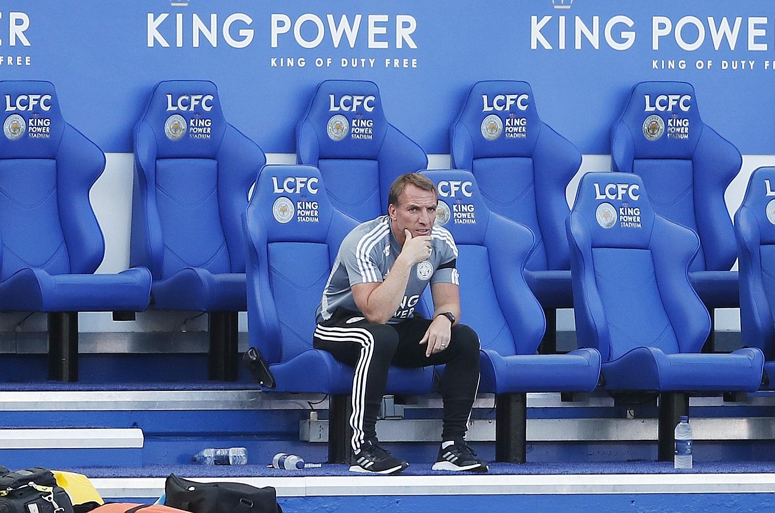 Brendan Rodgers' Leicester City side had an eight-point buffer to United in fifth when the Premier League was suspended in March.