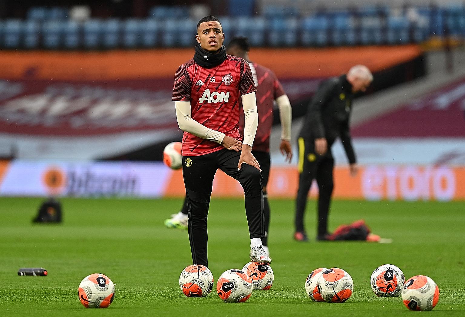 With 17 goals in all competitions, it has been a breakout season for Manchester United's 18-year-old forward Mason Greenwood. PHOTO: REUTERS