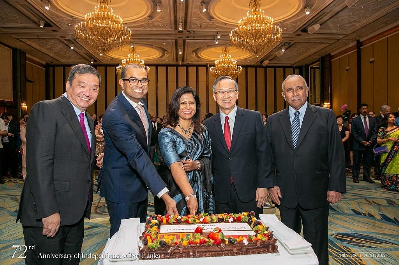 At the webinar, Singapore's High Commissioner to Sri Lanka S. Chandra Das spoke of new opportunities for both countries despite the fact that Covid-19 has been "a very tiring period both (for) diplomatic and business cooperation".